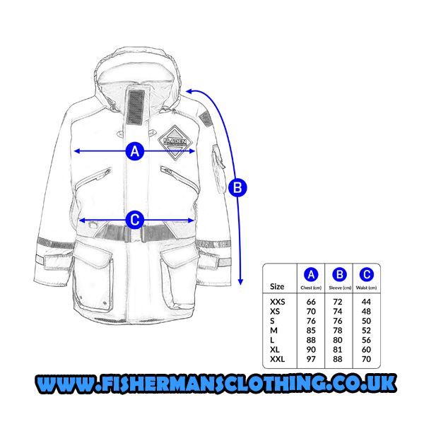 (image for) Fladen Flotation Jacket 22-846 Black/Yellow